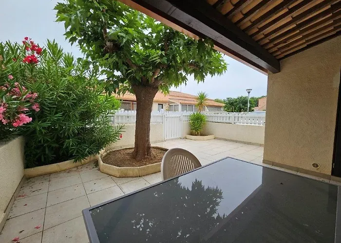 Perles Du Soleil Jolie T2 Mezzanine Piscine Rochelongue Cap D'agde Appartamento Agde