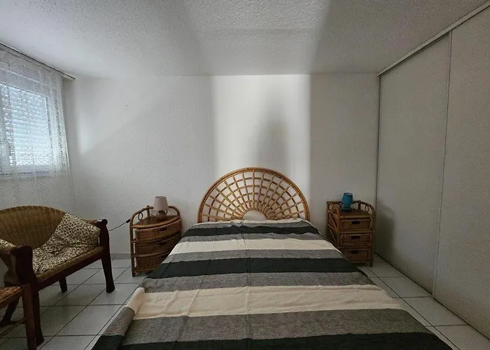 Perles Du Soleil Jolie T2 Mezzanine Piscine Rochelongue Cap D'agde Appartamento *